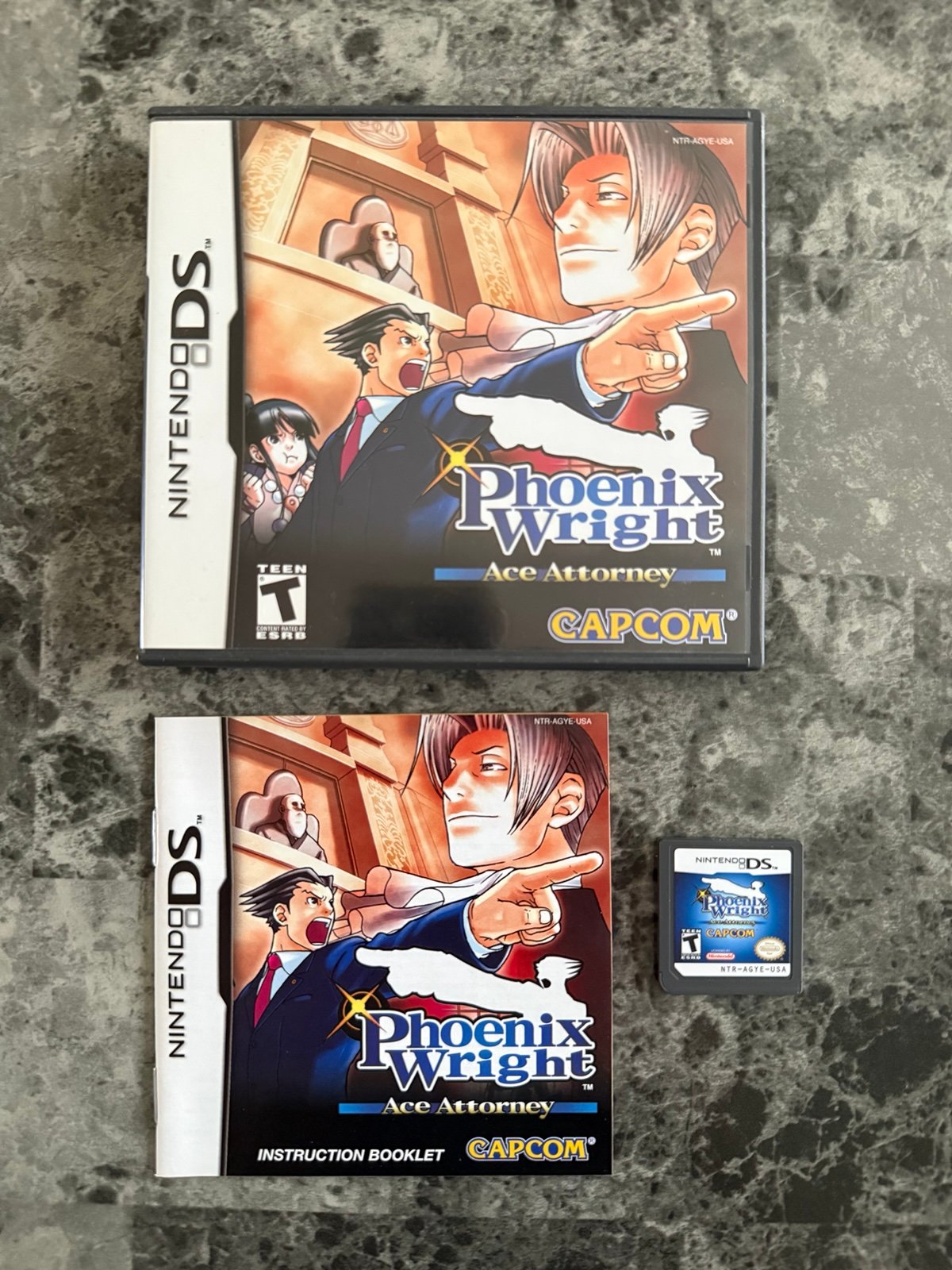 Phoenix Wright Ace Attorney Nintendo DS Pre-Owned Complete CIB