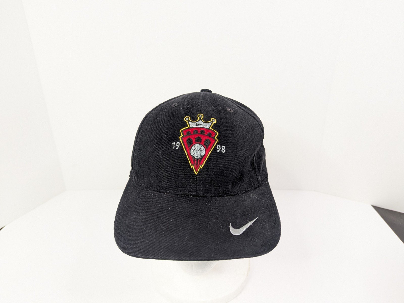 Nike Soccer International Premier Cup Hat 1998 Black Adjustable Strap 1998 USA