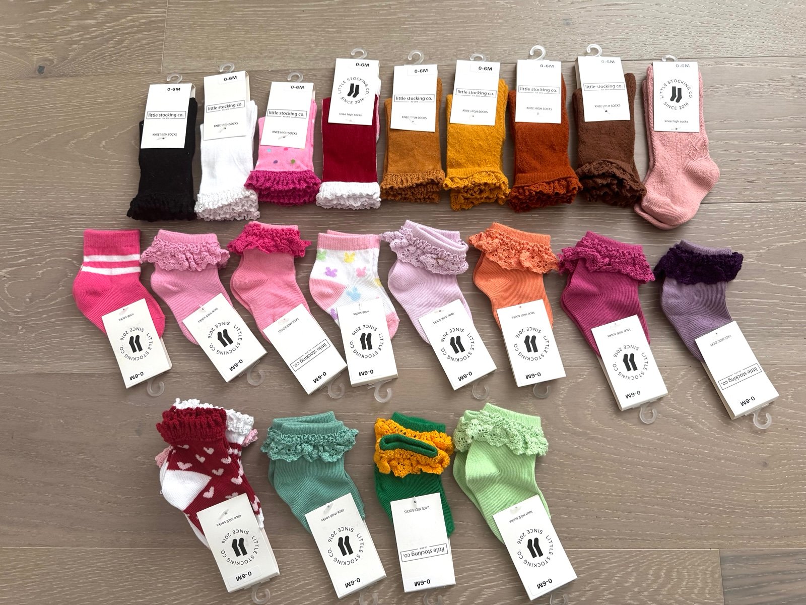 Baby girl lot of 23 pairs NeW