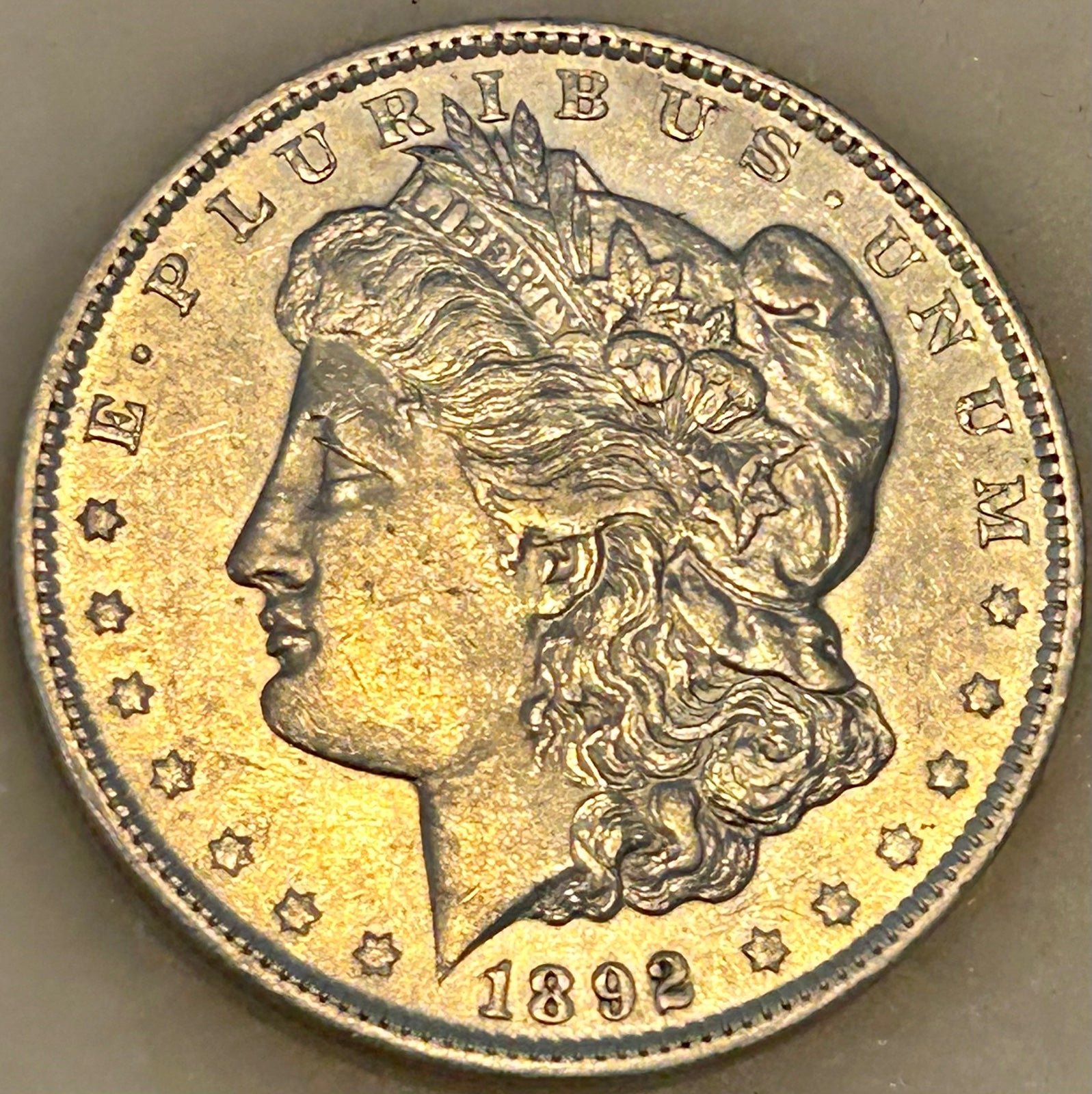 1892-O Morgan Silver Dollar