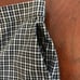 168 J.Crew Pull-on straight-leg pant in check size 8 fully lined black n white