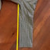 168 J.Crew Pull-on straight-leg pant in check size 8 fully lined black n white