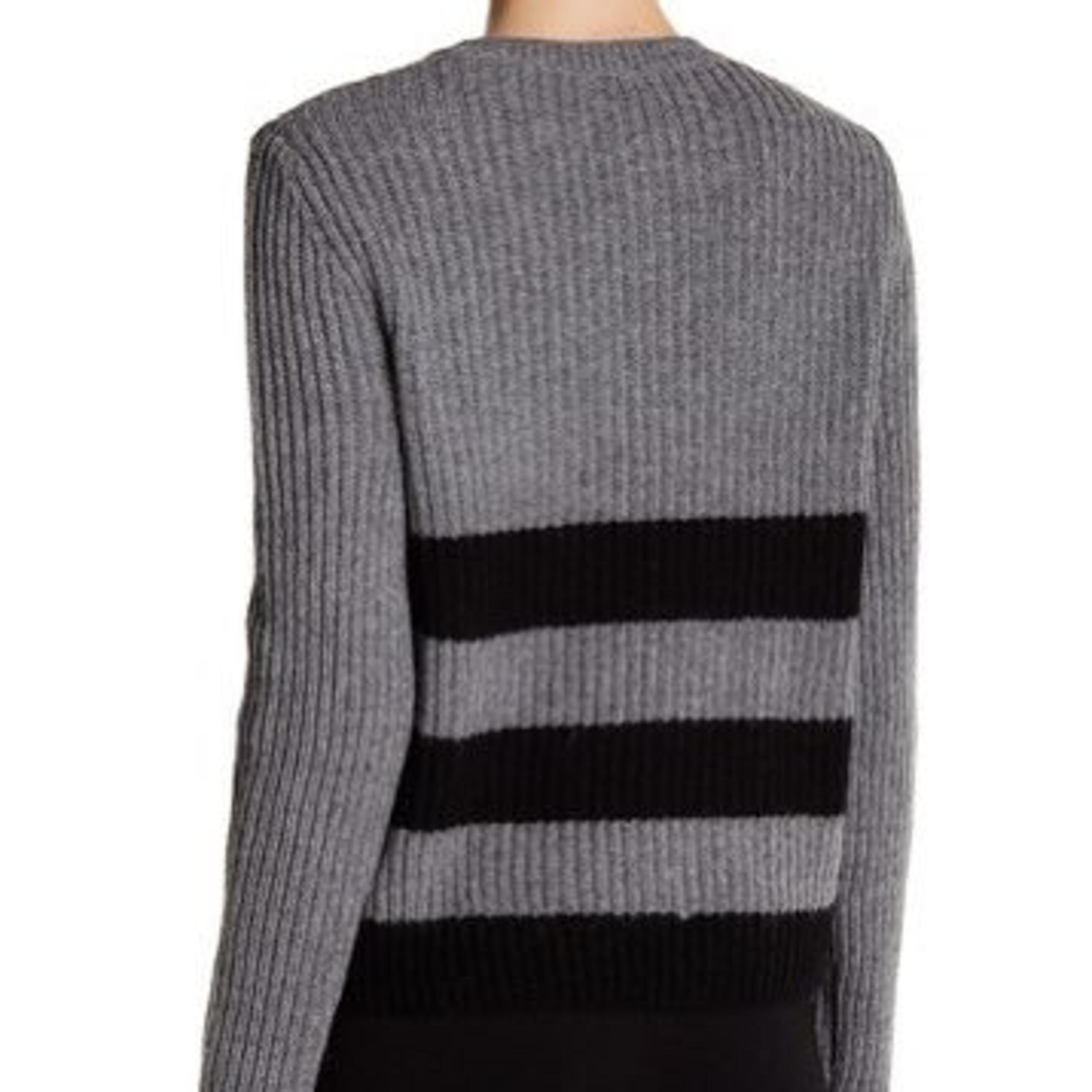 Equipment wool blend striped sweater