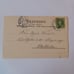 1902 Carlskrona postcard, postmarked, stamped. Lodmarknaden