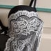 NWT • Victoria's Secret • Y2k Deadstock 34C Black White Lace Lingerie Bustier Ga