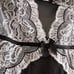 NWT • Victoria's Secret • Y2k Deadstock 34C Black White Lace Lingerie Bustier Ga