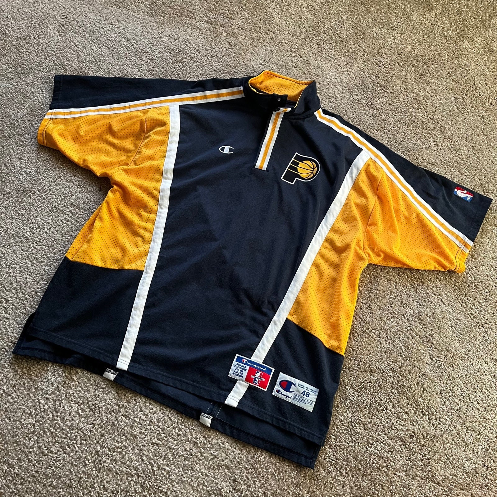 Vintage NBA Indiana Pacers Champion Warm-up