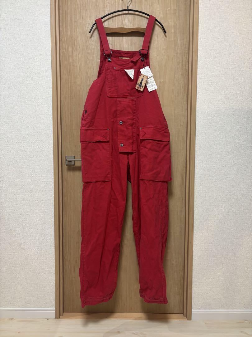 【正規品】 NIGEL DUNGAREE NAVAL CABOURN red 42-56 パンツ