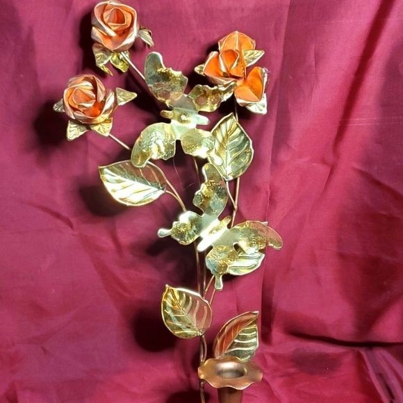 Vintage Homco Brass & Copper Wall Art