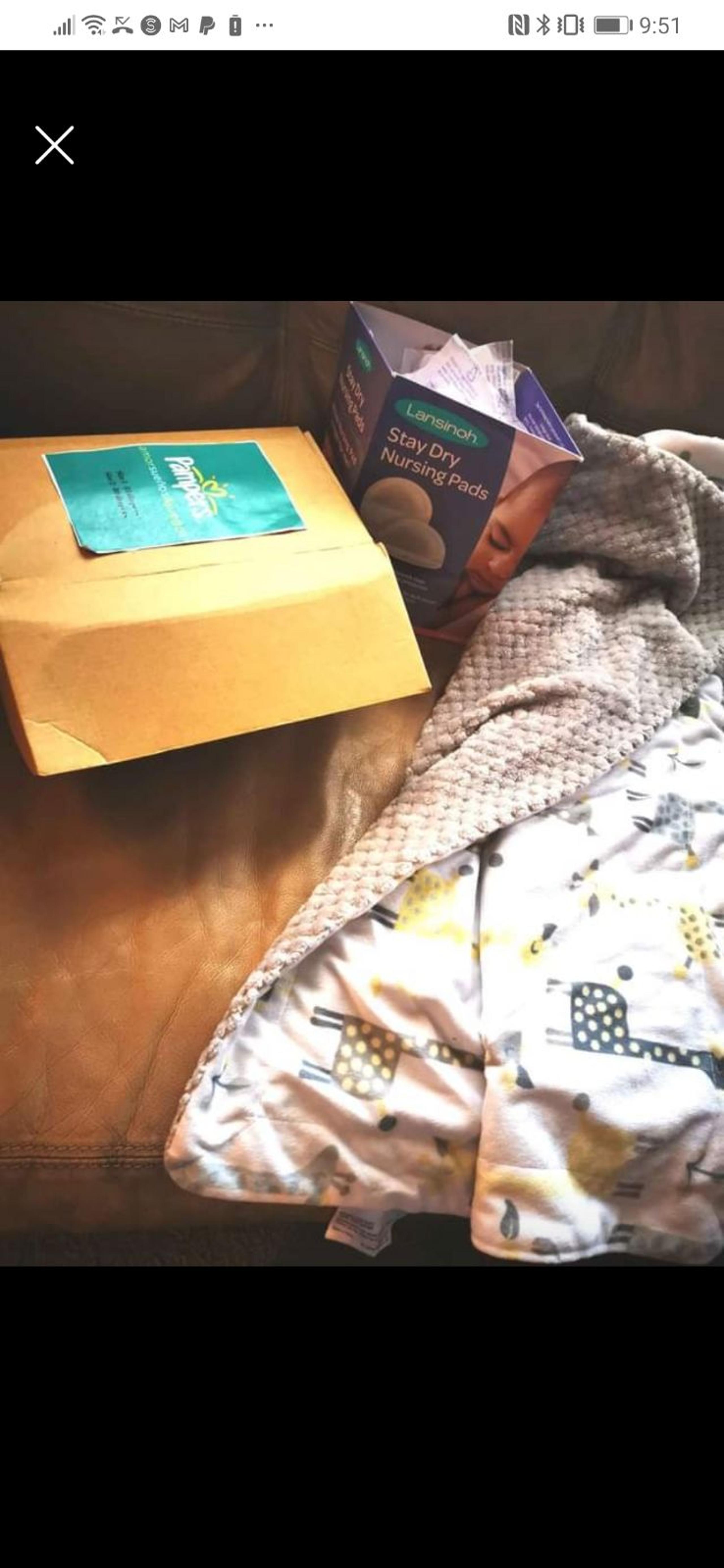 Pampers 1-2, Nursing Pads & blanket