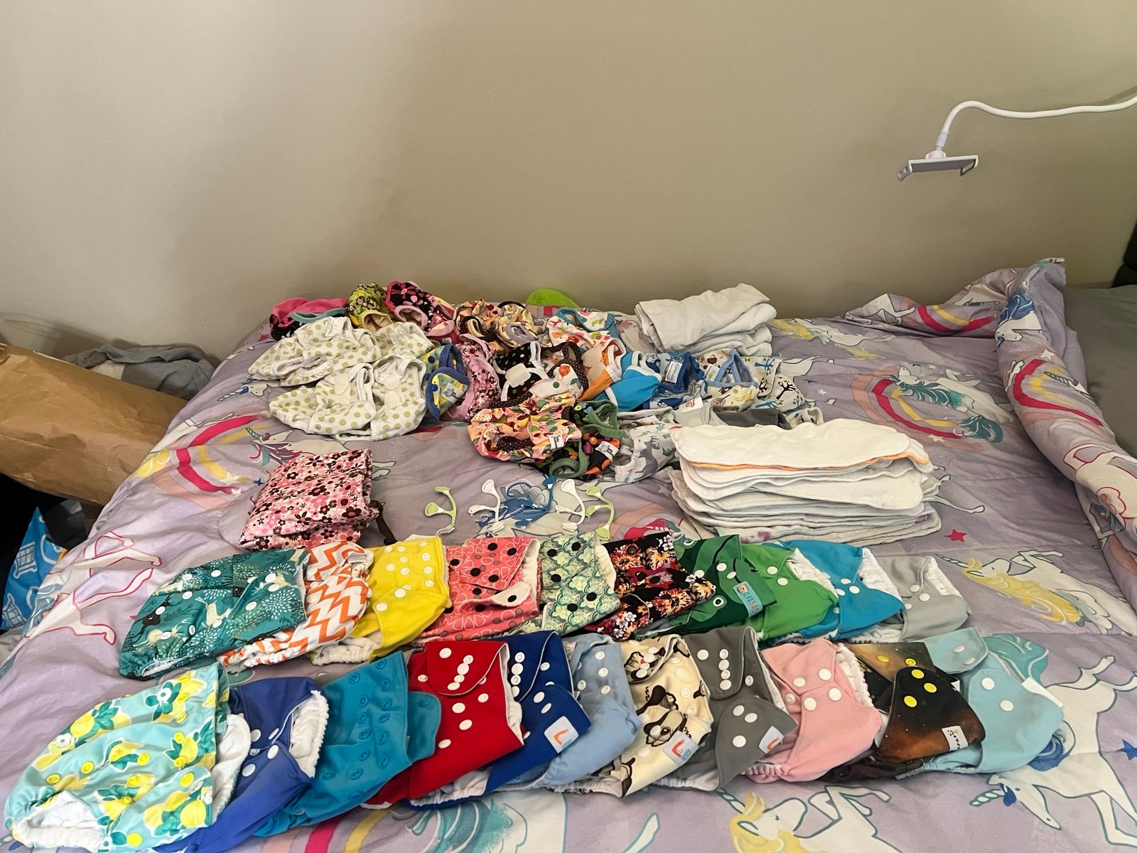 Cloth diaper lot