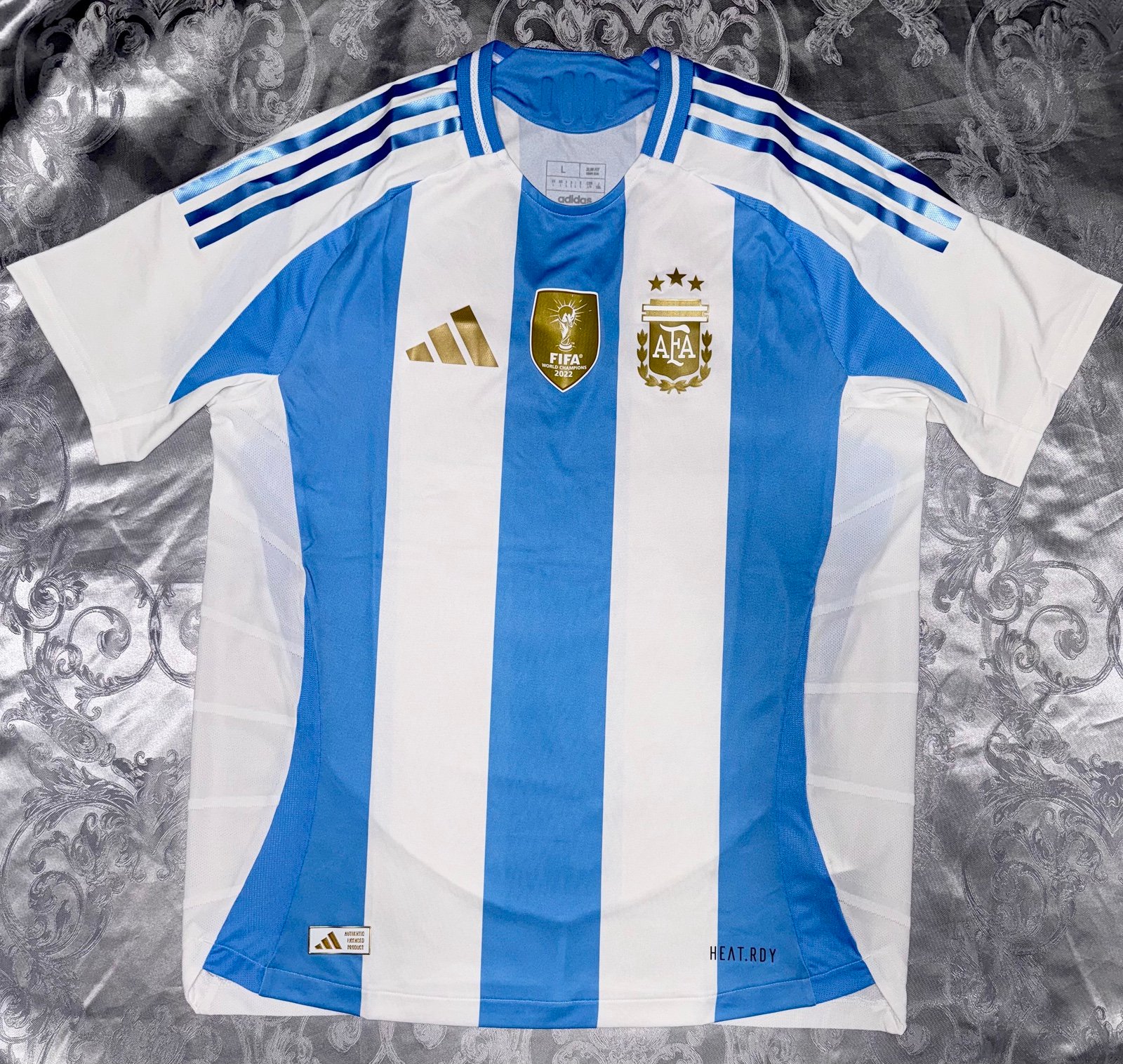 New Jersey AUTHENTIC adidas Argentina 24 Home