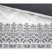 INK+IVY 3PC Full/ Queen , Chic Chevron Chenille Tufting Accent Boho Duvet Set