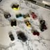 Vintage hot wheel micro cars