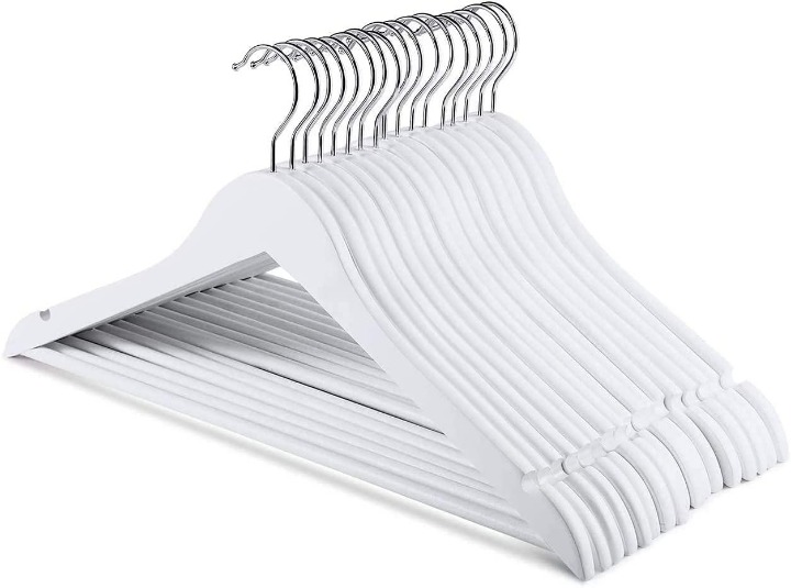 Wooden Hanger 20 Pack Wooden Suit Hanger Wooden Clothes Hanger