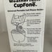 WeatherTech CupFone Universal Adjustable Cup Holder Car Mount for Cell Phones