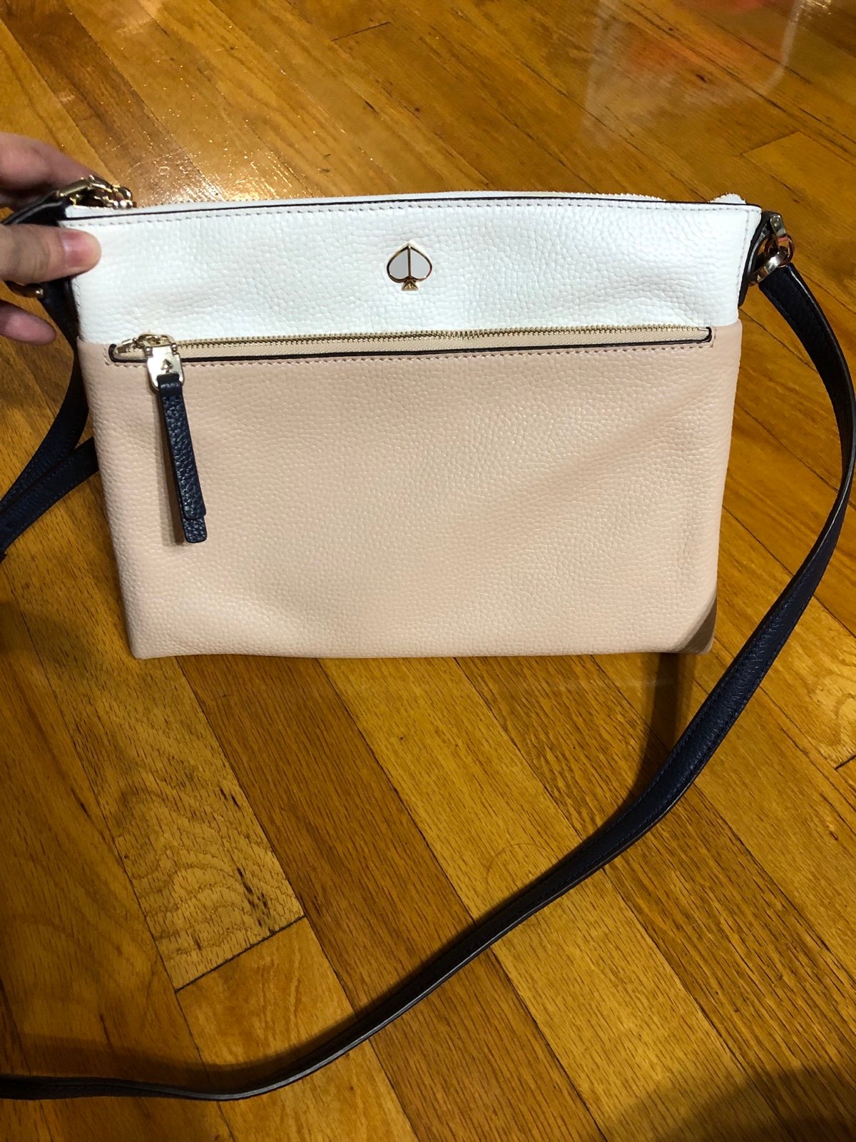 Kate Spade New York Polly Medium Leather Crossbody bag