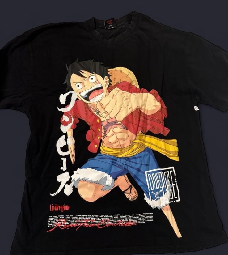 Civil Regime Pirate King American Classic Oversized Tee