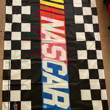 WinCraft Racing Nascar checkered flag 5’x3’ banner