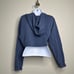 Lululemon All Yours Cropped Hoodie Ink Blue Women's 6