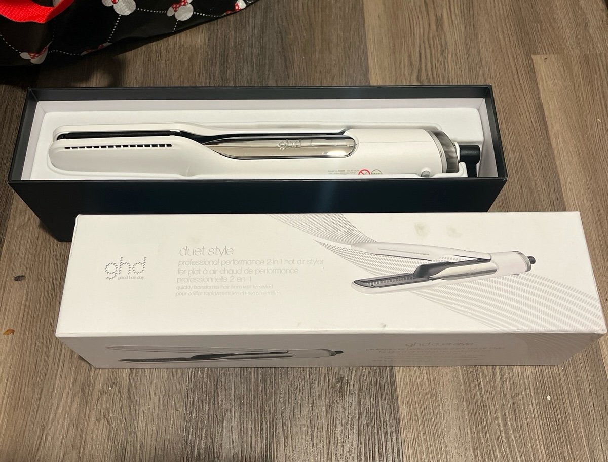ghd duet style 2 in 1 hair styler unopened