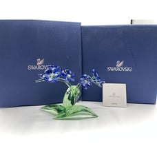 Swarovski Crystal Flower Forget Me Not Blue Flowers Figurine 5374947
