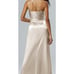 AW BRIDAL 8 M champagne Snowdrop gold bridesmaid party gala maxi dress NEW B143
