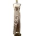 AW BRIDAL 8 M champagne Snowdrop gold bridesmaid party gala maxi dress NEW B143