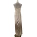 AW BRIDAL 8 M champagne Snowdrop gold bridesmaid party gala maxi dress NEW B143
