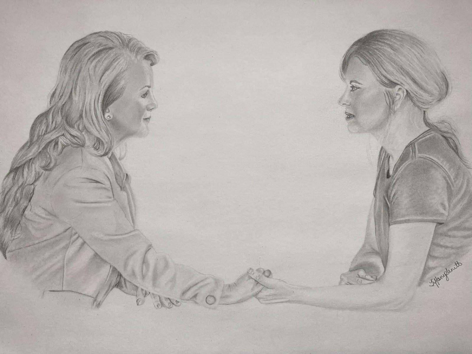Artwork - Renee O Connor and Lucy Lawless
