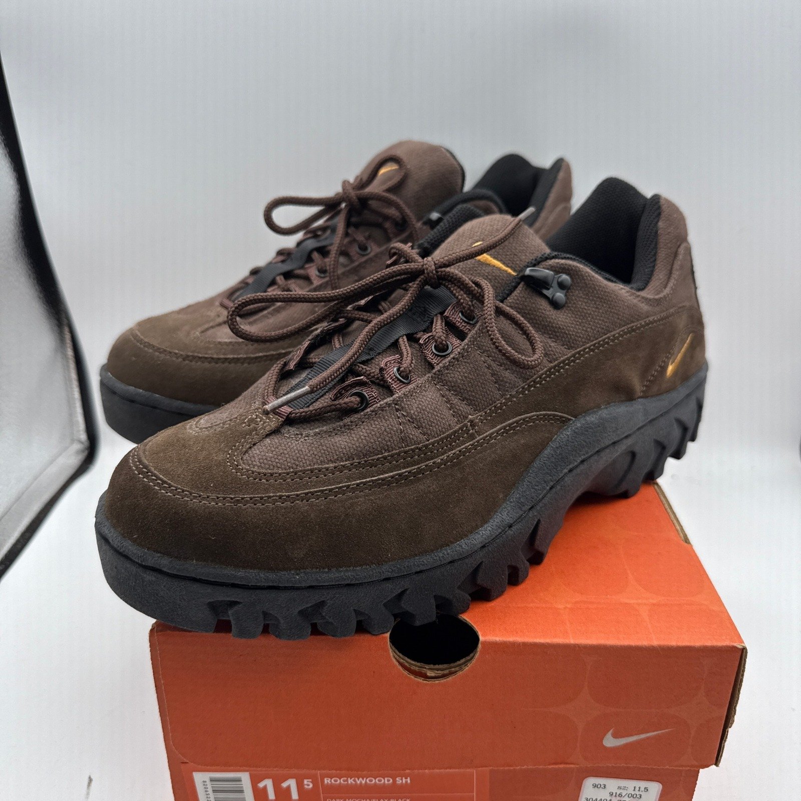 Nike ACG Rockwood Shoe Mens Size 11.5 Brown NIB 304404 221 From 2003