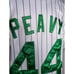 Jake Peavy #44 Chicago White Sox Striped St Patrick's Day Jersey Men's XXL 52