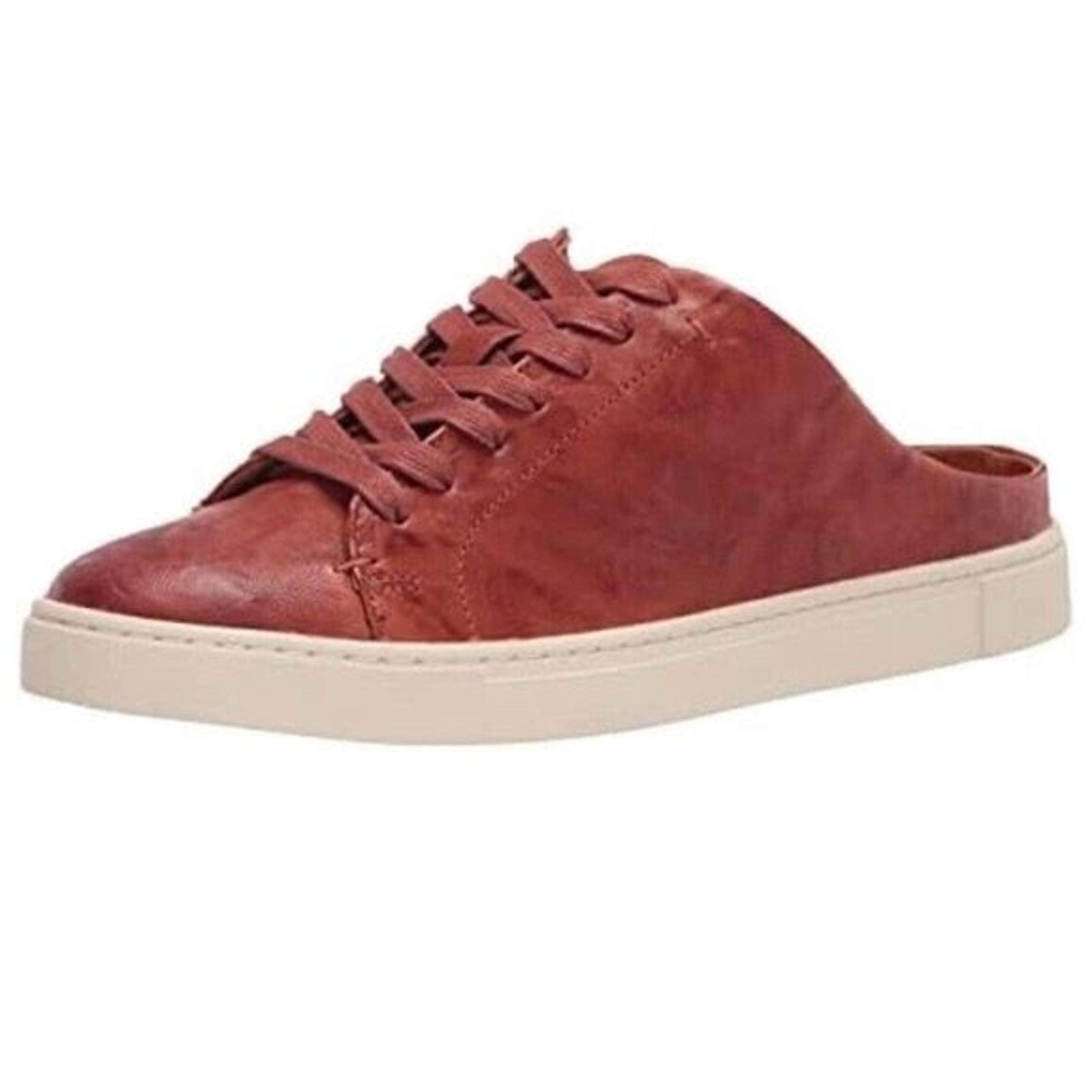 FRYE Ivy Low Lace Mule Women’s Leather Sneakers Size 9