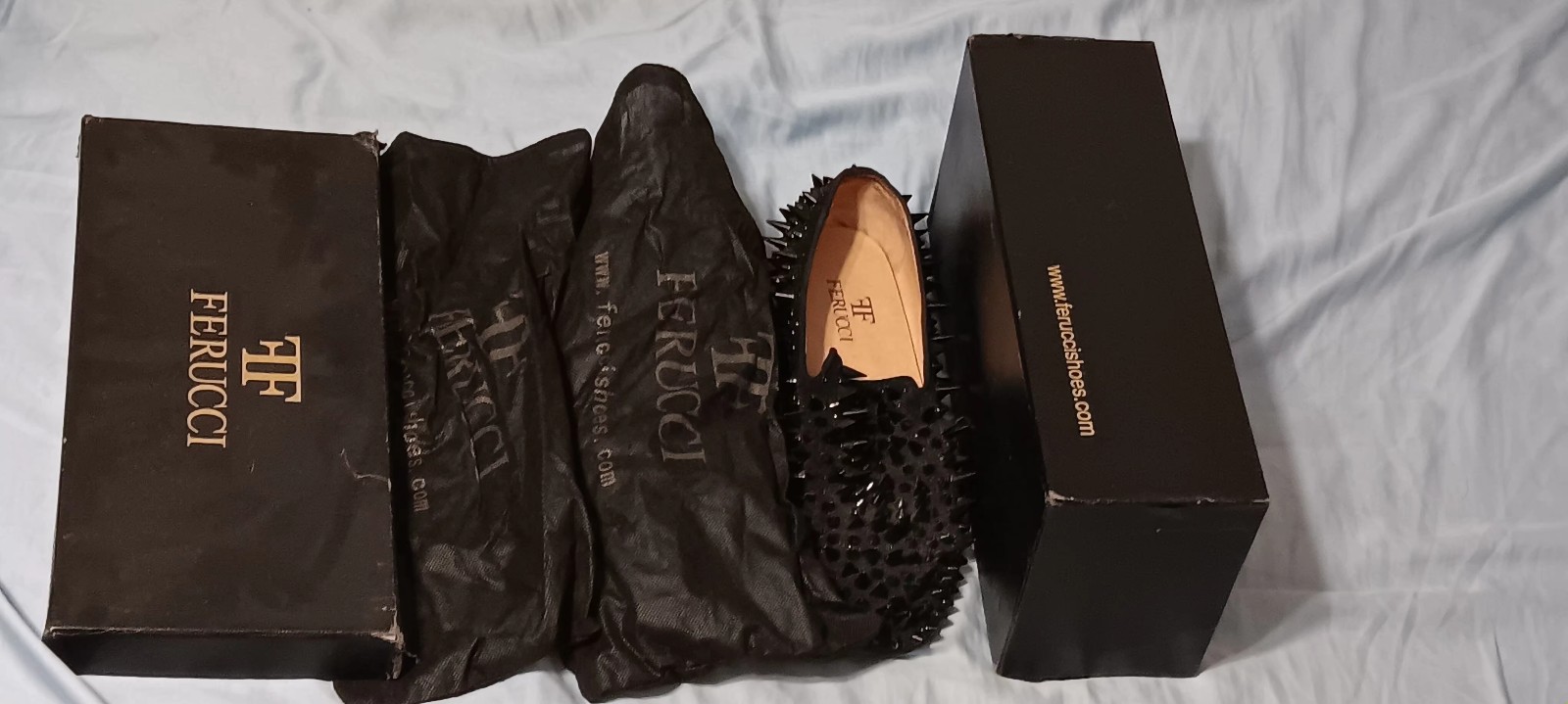 Ferucci Men Spike Loafers