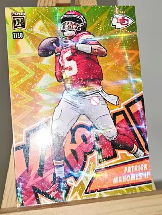 Patrick Mahomes Auto Custom Reprint Kaboom 1/1 Rare