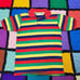 Rare Vintage 80s Mister Man Striped Polo