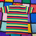 Rare Vintage 80s Mister Man Striped Polo