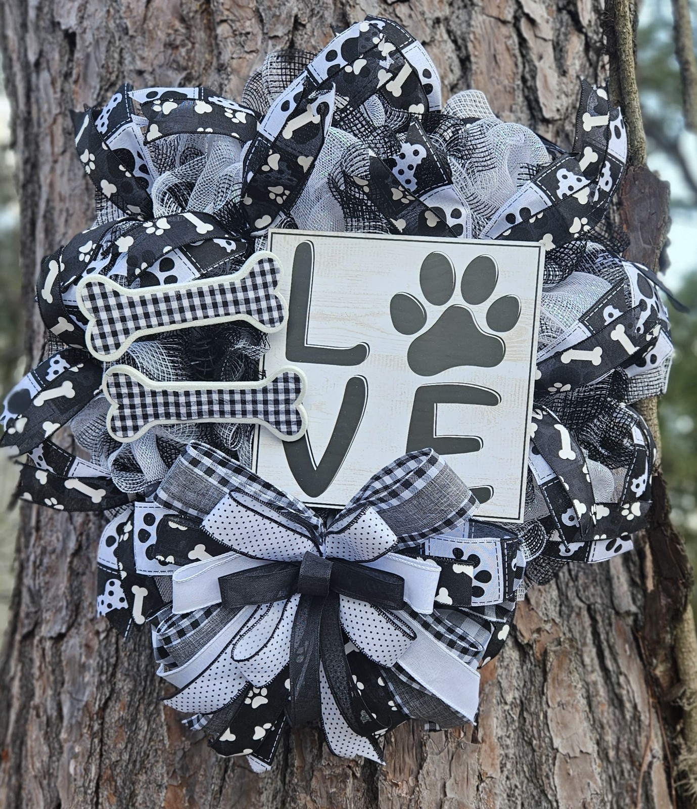 Dog wreath