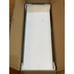 Set of 2 New Floating White Shelves