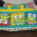 Vintage Sanrio Keroppi Frog Green Nylon Duffle Overnight Gym Bag 22x13x10 FLAWS