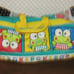 Vintage Sanrio Keroppi Frog Green Nylon Duffle Overnight Gym Bag 22x13x10 FLAWS