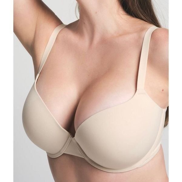 Skims Fits Everybody Push-up Demi Bra Sand 30D