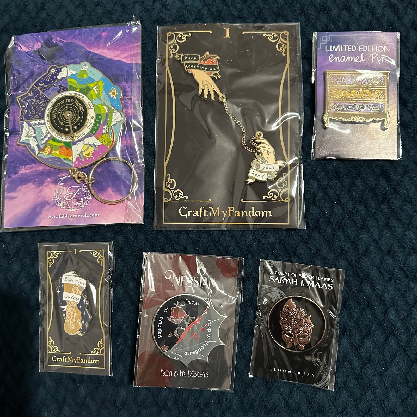 ACOTAR Enamel Pin Bundle
