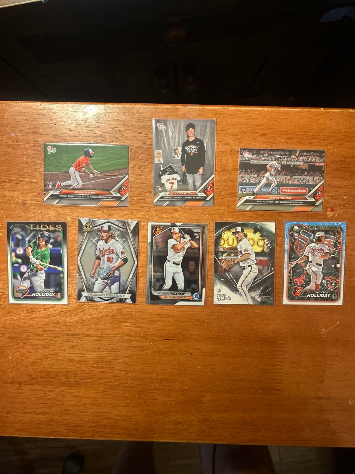 8- Jackson Holliday RC Rookies