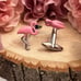 Whimsical Pink Flamingo Cufflinks