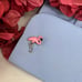 Whimsical Pink Flamingo Cufflinks