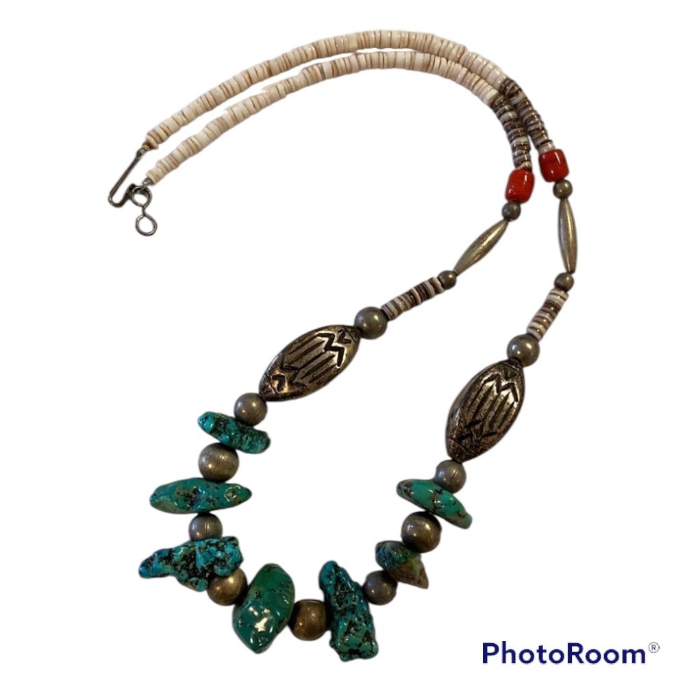 Navajo Necklace - Native American Artisan Jewelry Southwestern
