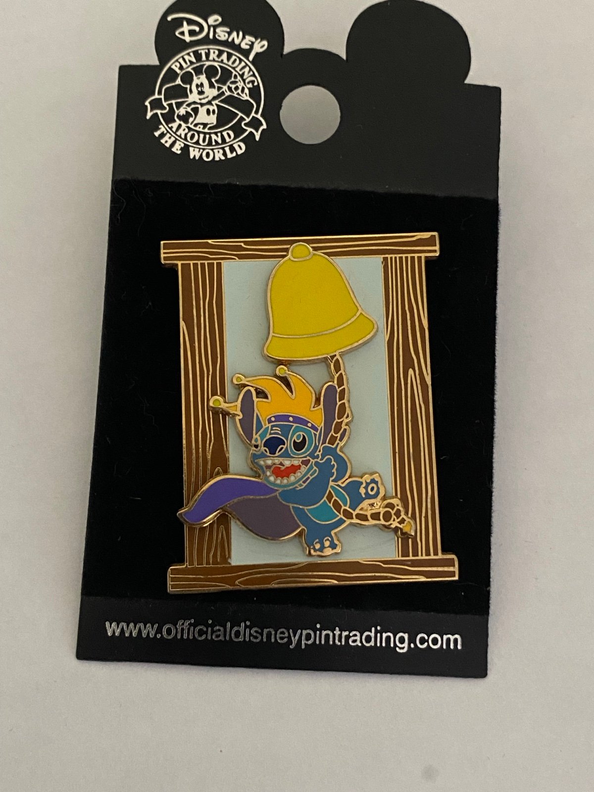 Stitch Invades Series - Hunchback of Notre Dame Disney Parks Pin