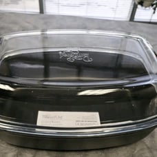 Pampered Chef Covered Roaster w/Glass Lid #2401, 3.5 qt NIB, retired