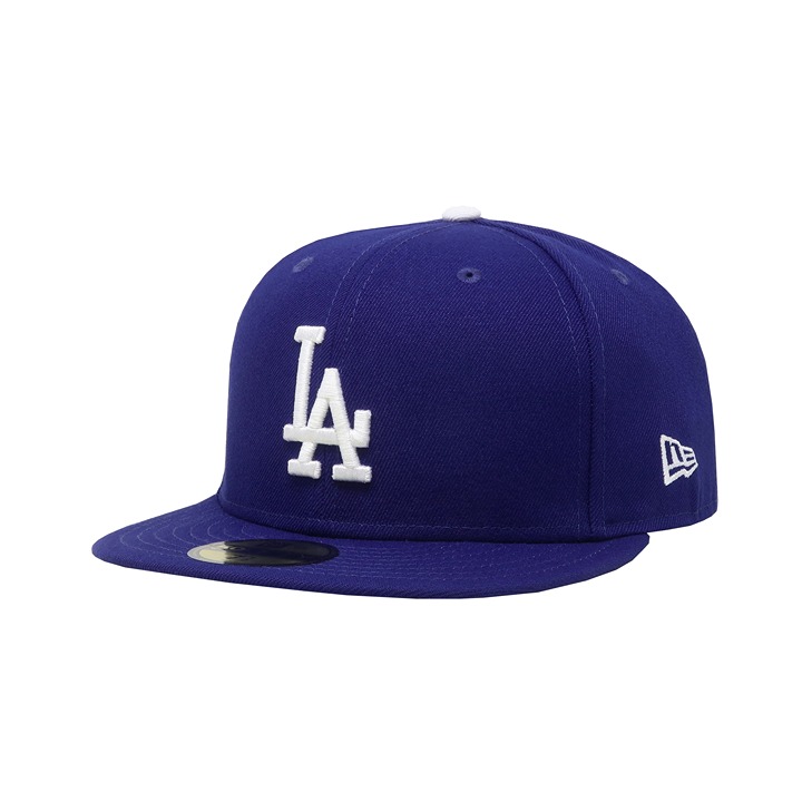 New Era 59Fifty Men's Los Angeles Dodgers Game Royal Blue Fitted Cap Size 8